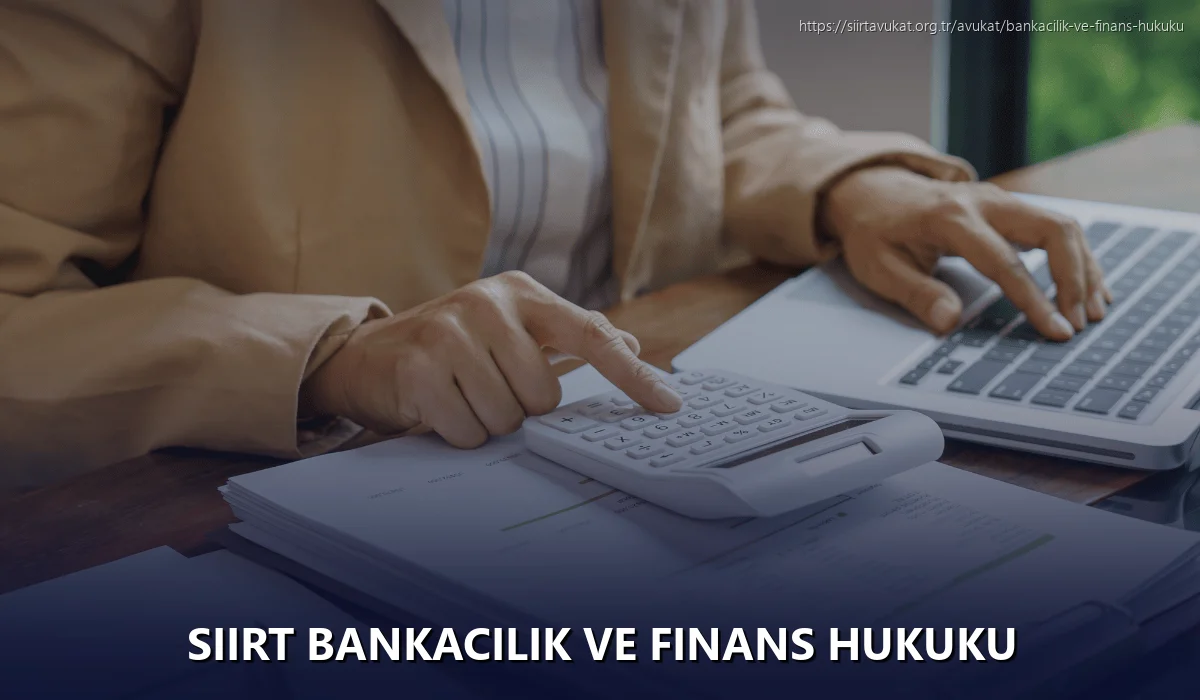 Siirt Bankacılık ve Finans Hukuku