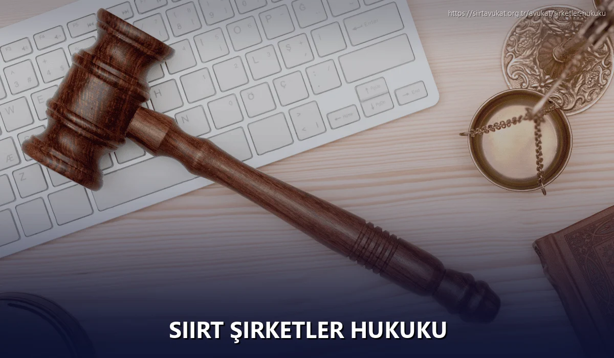 Siirt Şirketler Hukuku